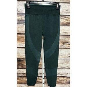 Victorias Secret PINK Seamless Workout Legging Green Ensign Ombre Size Medium